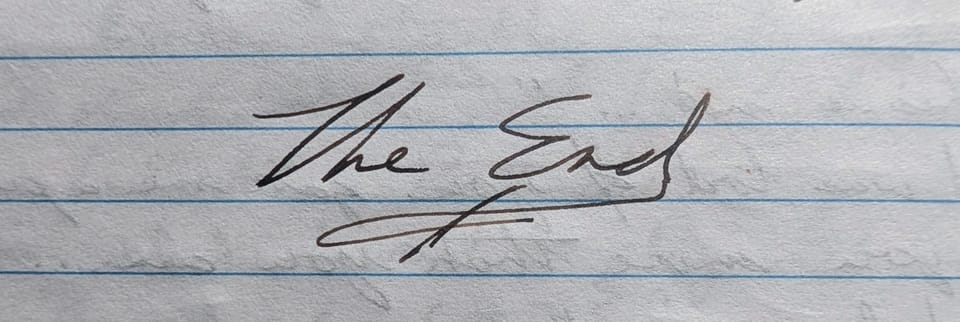 The End is Just the Beginning