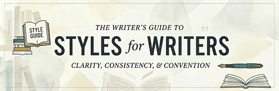 Styles, for Writers graphic.
