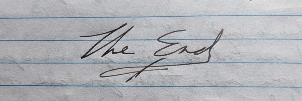 The End is Just the Beginning